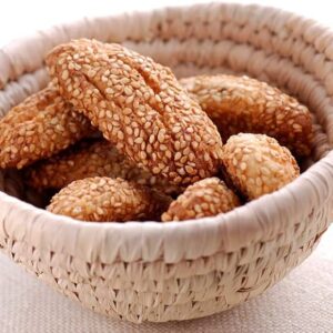 Biscotti artigianali FRISENDA Regine o Reginelle palermitani con sesamo 500gr